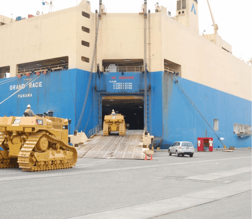 Shipping by Roll-On/Roll-Off (RORO)